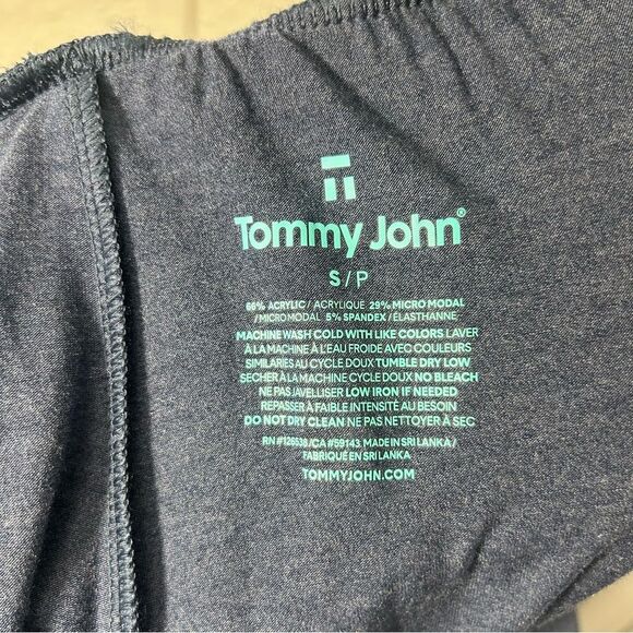 NWT Tommy John Men's Lounge Joggers Soft Breathable Dress Blues Heather Size S - Picture 4 of 16